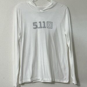5.11 Tactical women Gray Logo Long Sleeve Tee